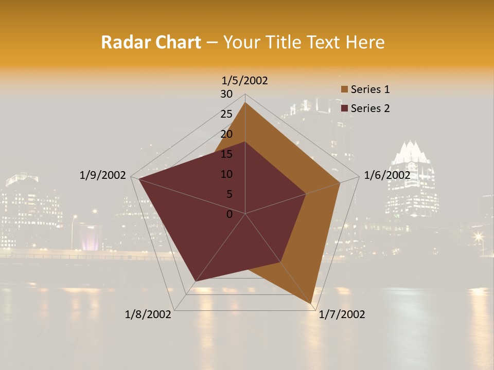 Texas Building Urban PowerPoint Template
