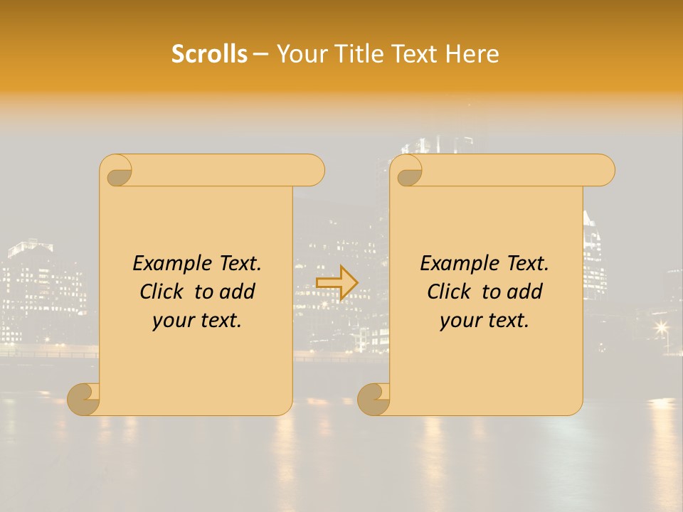 Texas Building Urban PowerPoint Template