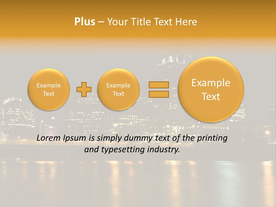 Texas Building Urban PowerPoint Template