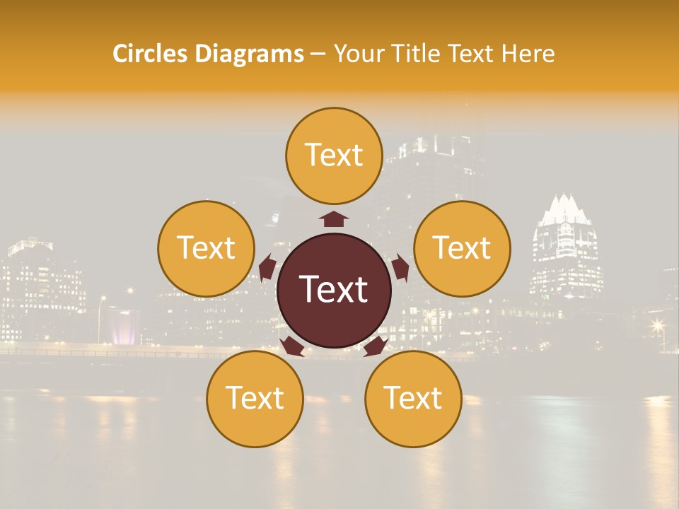 Texas Building Urban PowerPoint Template