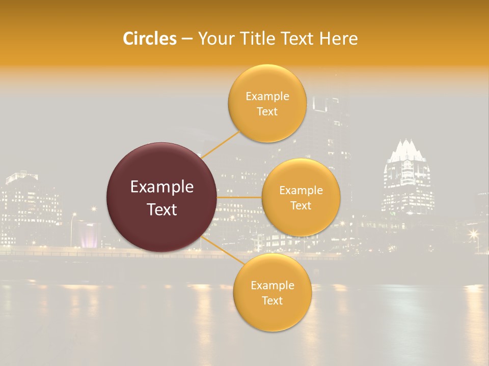 Texas Building Urban PowerPoint Template