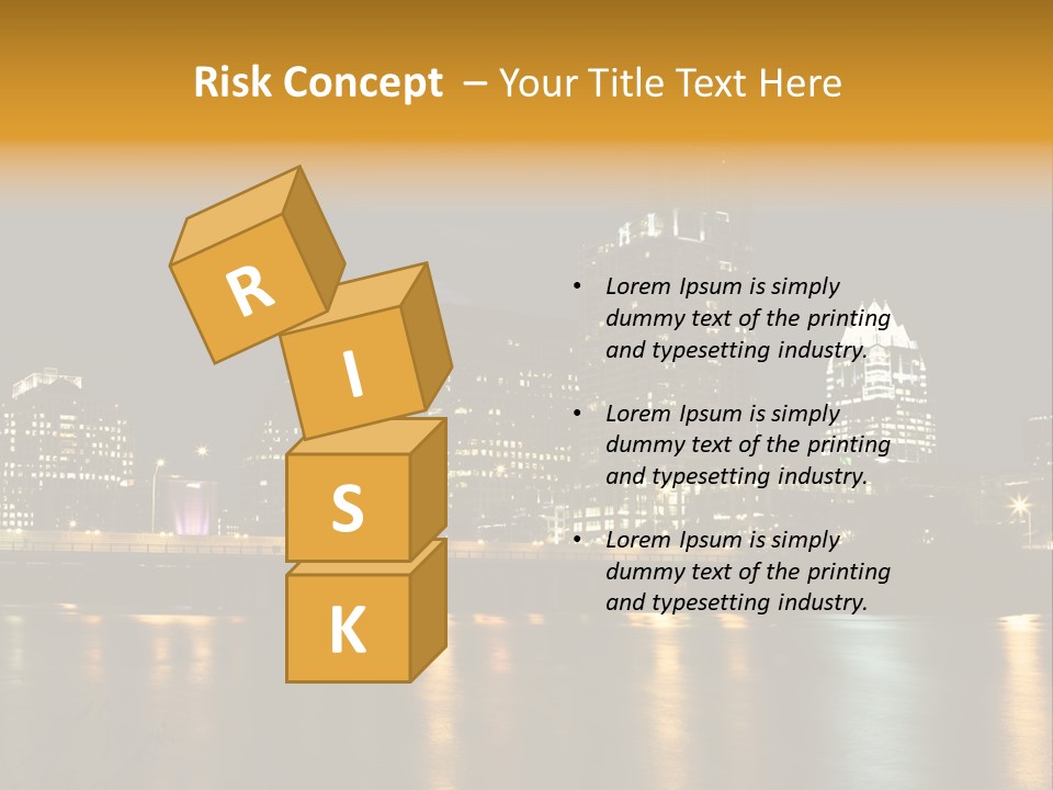 Texas Building Urban PowerPoint Template