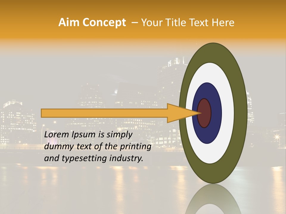 Texas Building Urban PowerPoint Template