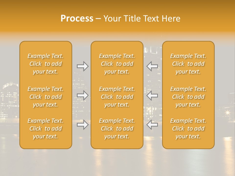 Texas Building Urban PowerPoint Template