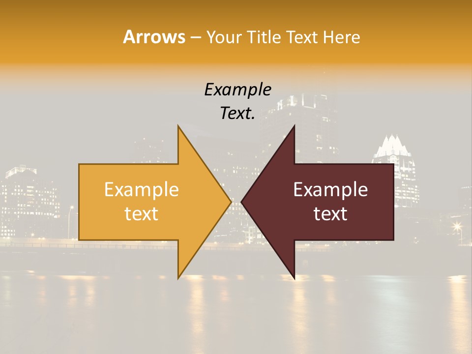 Texas Building Urban PowerPoint Template