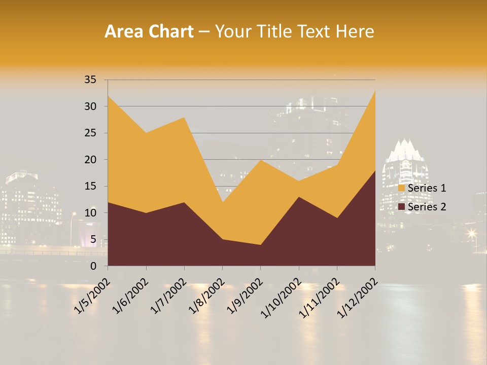 Texas Building Urban PowerPoint Template