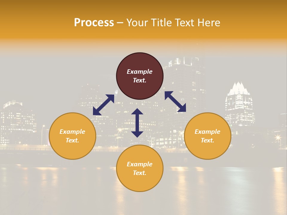 Texas Building Urban PowerPoint Template