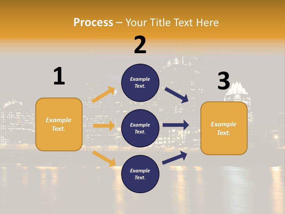 Texas Building Urban PowerPoint Template