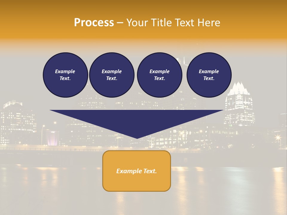 Texas Building Urban PowerPoint Template