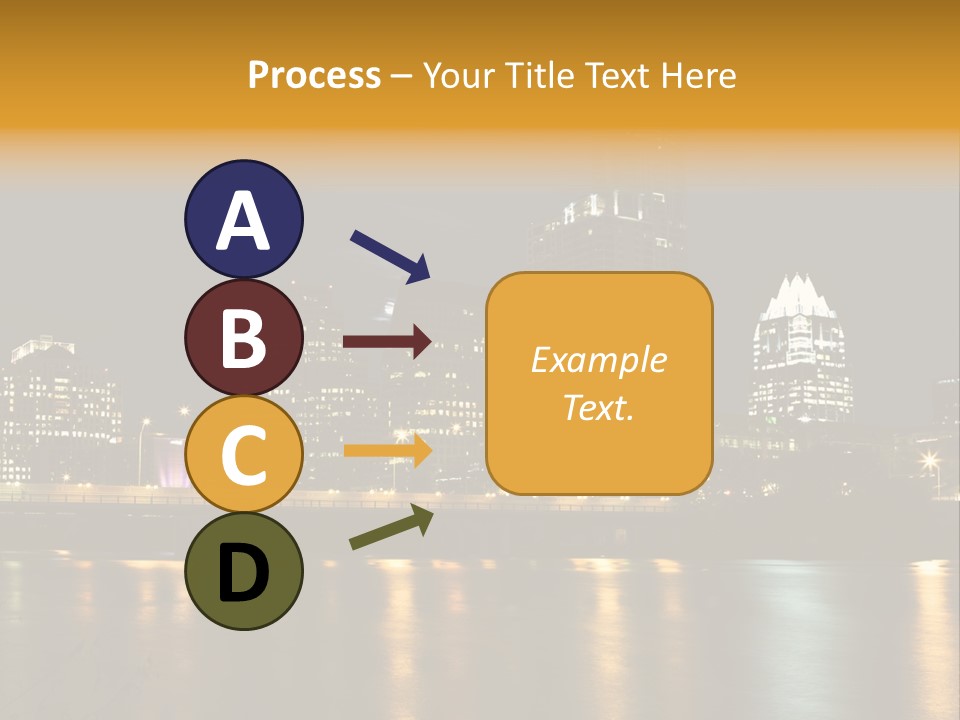 Texas Building Urban PowerPoint Template