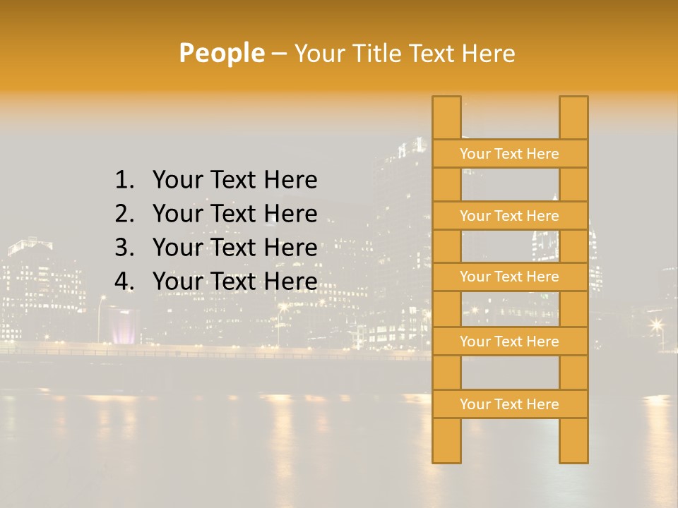 Texas Building Urban PowerPoint Template