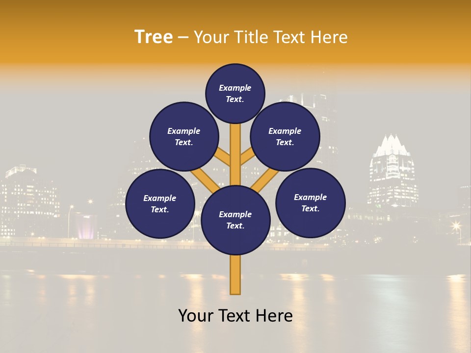 Texas Building Urban PowerPoint Template
