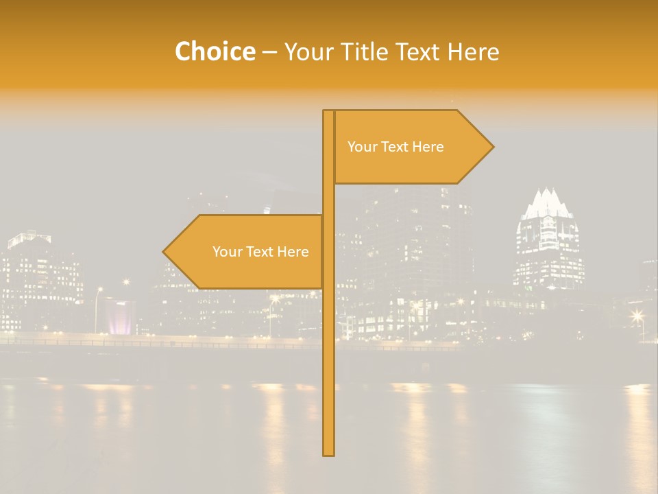 Texas Building Urban PowerPoint Template
