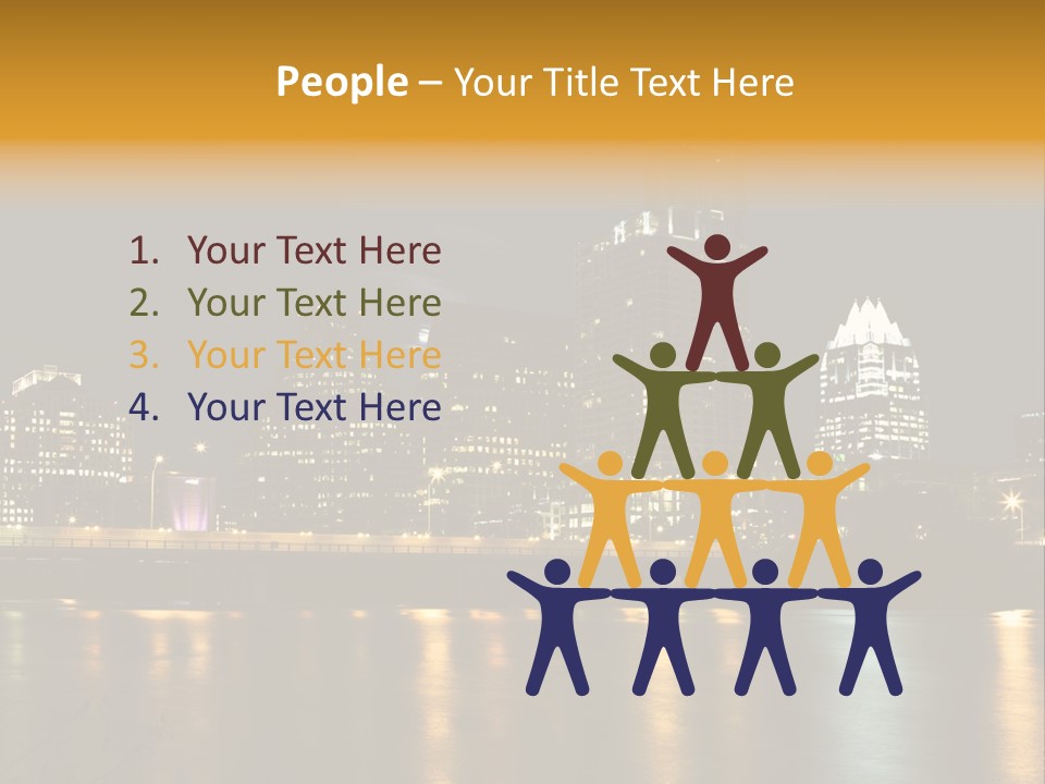 Texas Building Urban PowerPoint Template