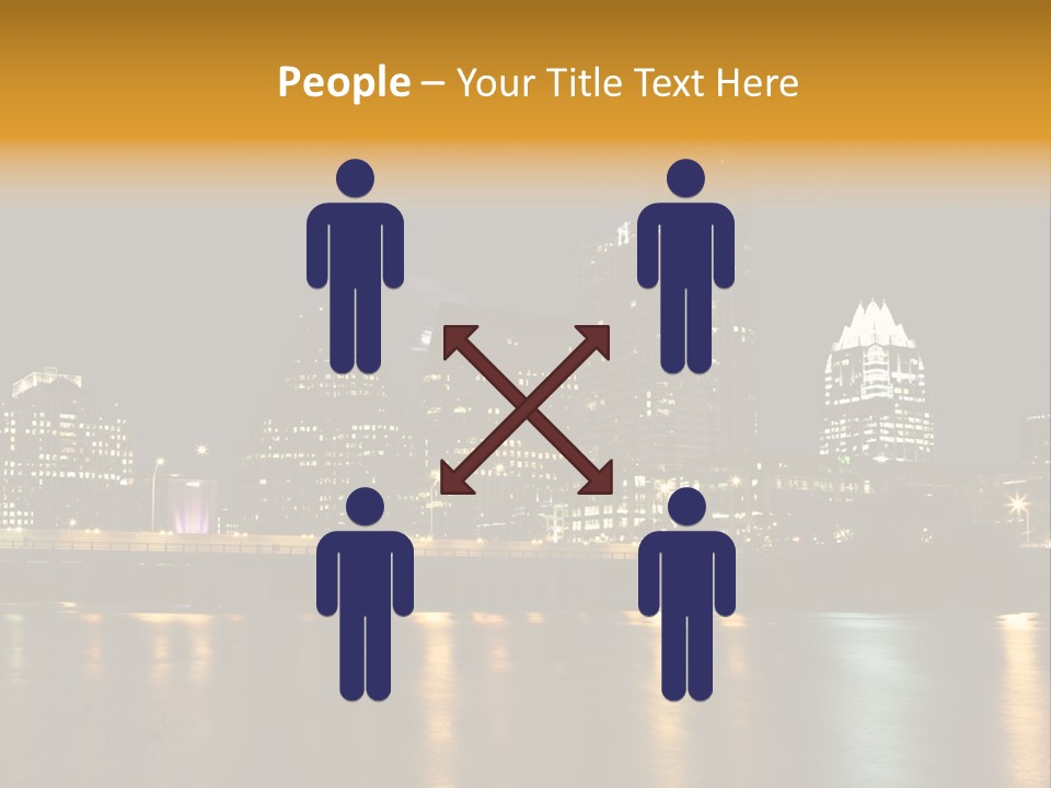 Texas Building Urban PowerPoint Template