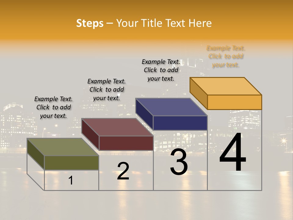 Texas Building Urban PowerPoint Template