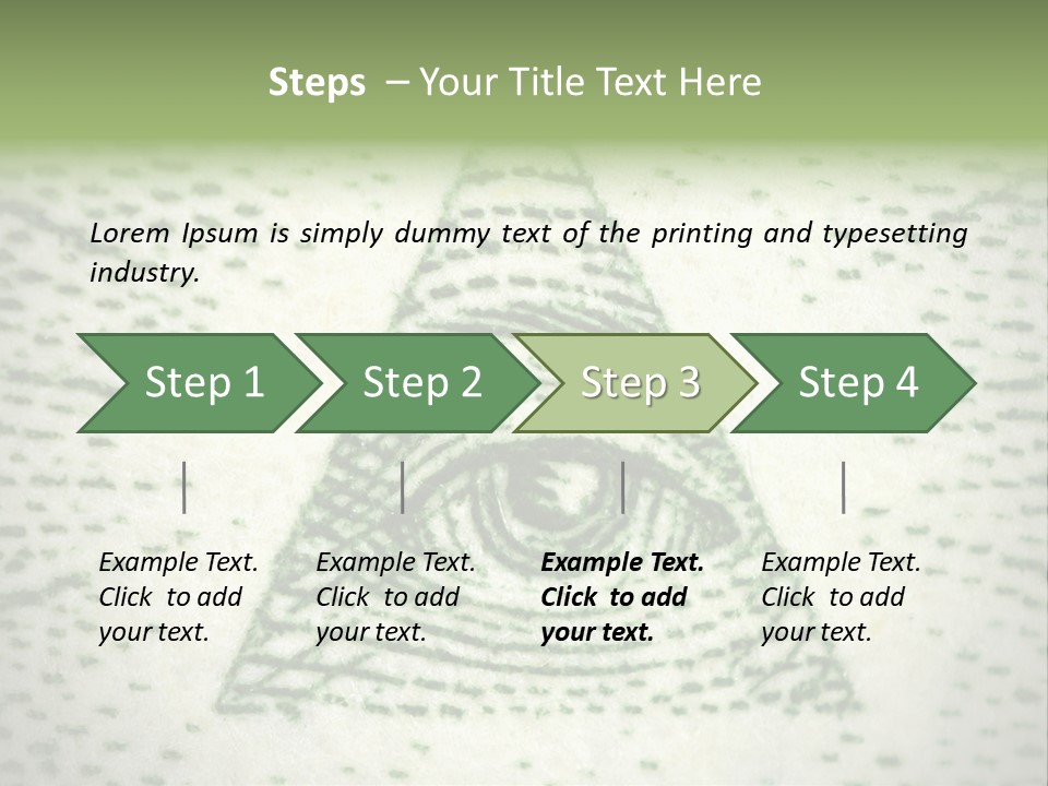 Eye Economy Finance PowerPoint Template