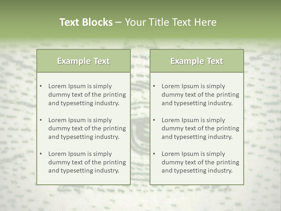 Eye Economy Finance PowerPoint Template