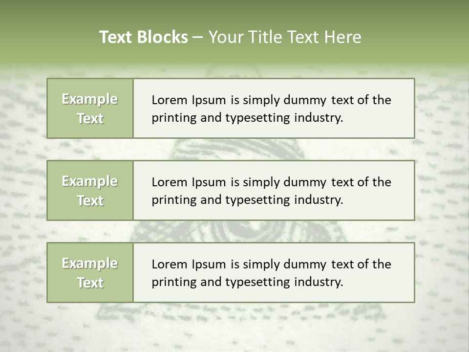 Eye Economy Finance PowerPoint Template