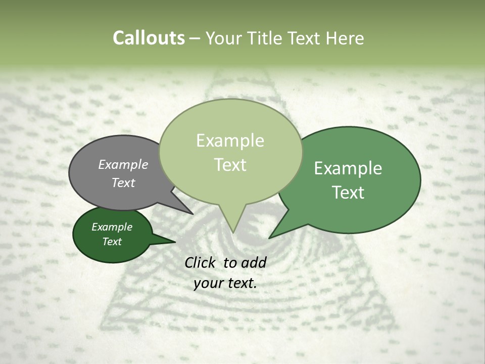 Eye Economy Finance PowerPoint Template