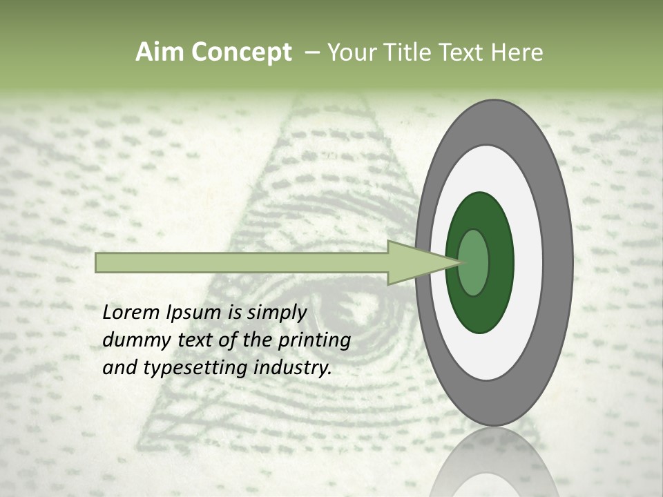 Eye Economy Finance PowerPoint Template