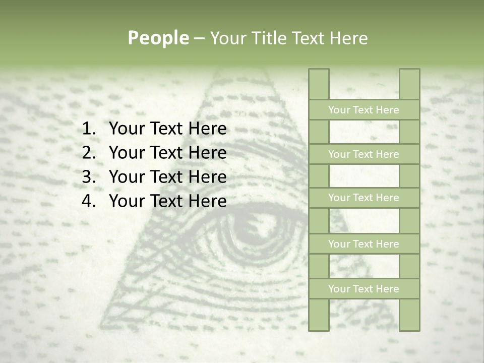 Eye Economy Finance PowerPoint Template