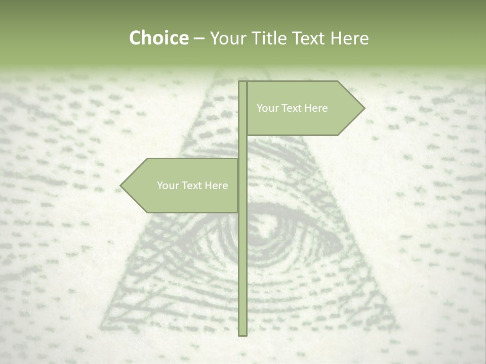 Eye Economy Finance PowerPoint Template