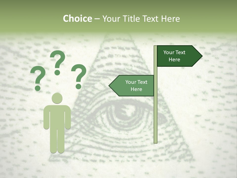 Eye Economy Finance PowerPoint Template