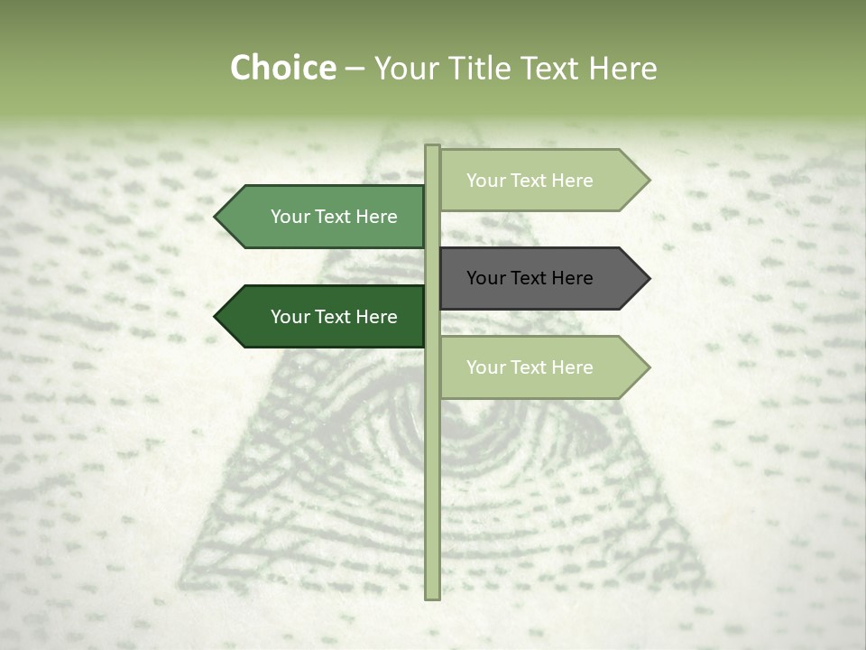Eye Economy Finance PowerPoint Template