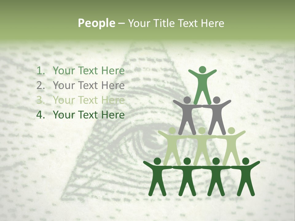 Eye Economy Finance PowerPoint Template