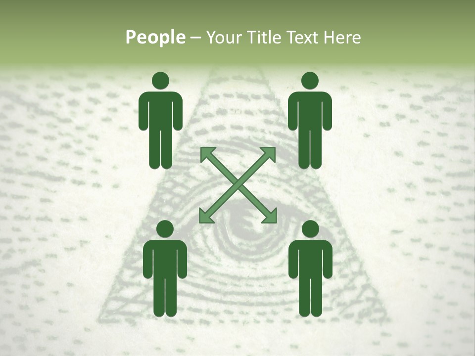 Eye Economy Finance PowerPoint Template