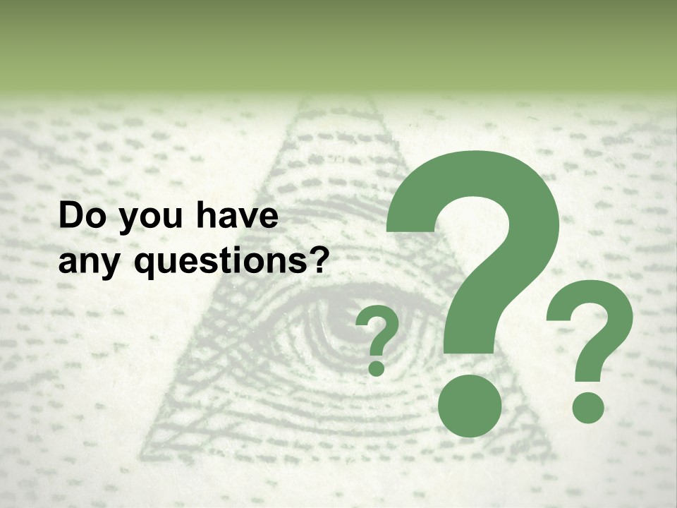 Eye Economy Finance PowerPoint Template