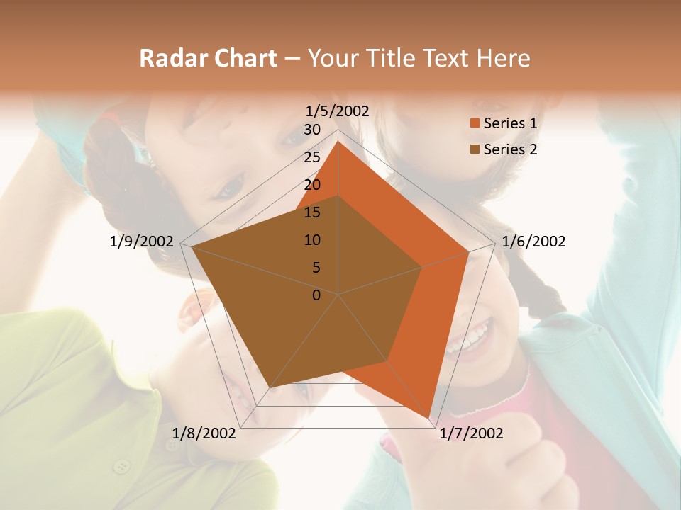 A Group Of Young Children Giving Thumbs Up PowerPoint Template