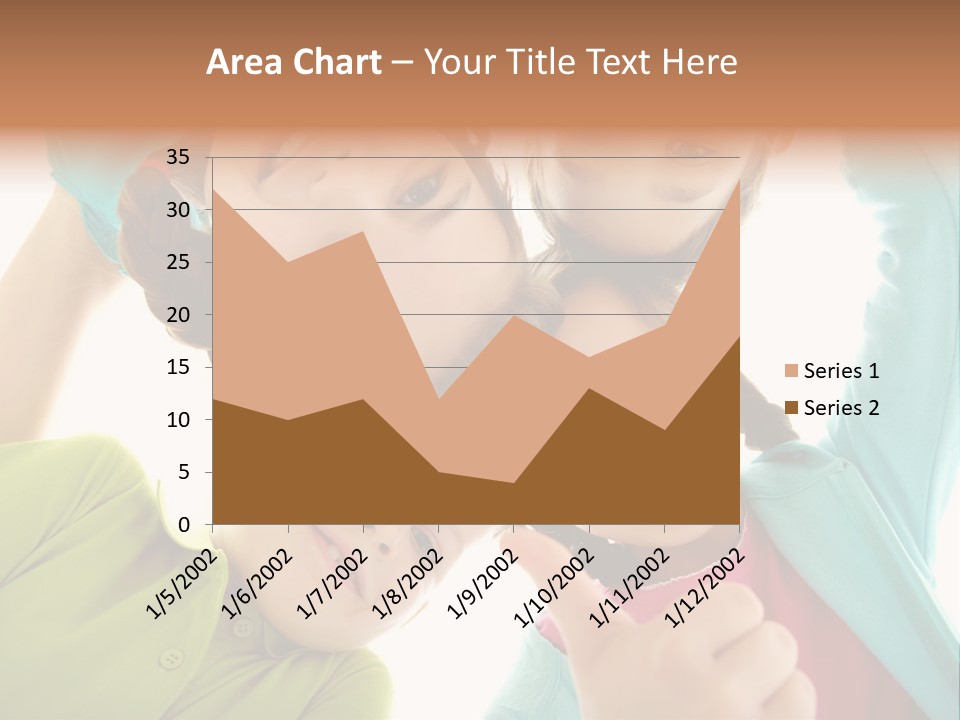 A Group Of Young Children Giving Thumbs Up PowerPoint Template