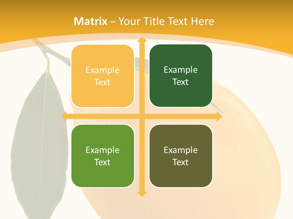 Vitamin Juicy Eat PowerPoint Template