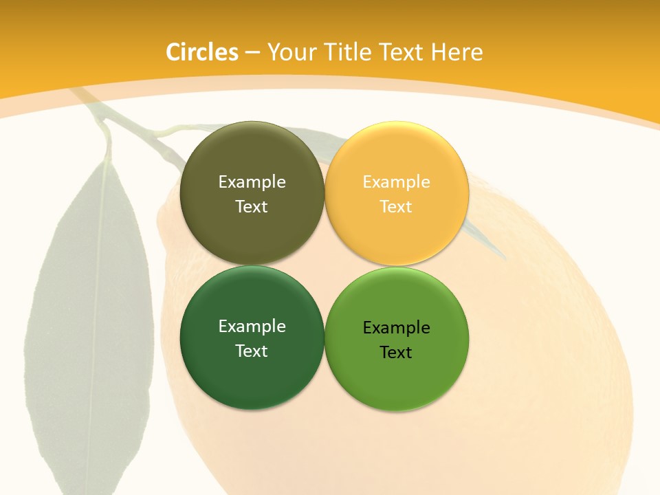 Vitamin Juicy Eat PowerPoint Template