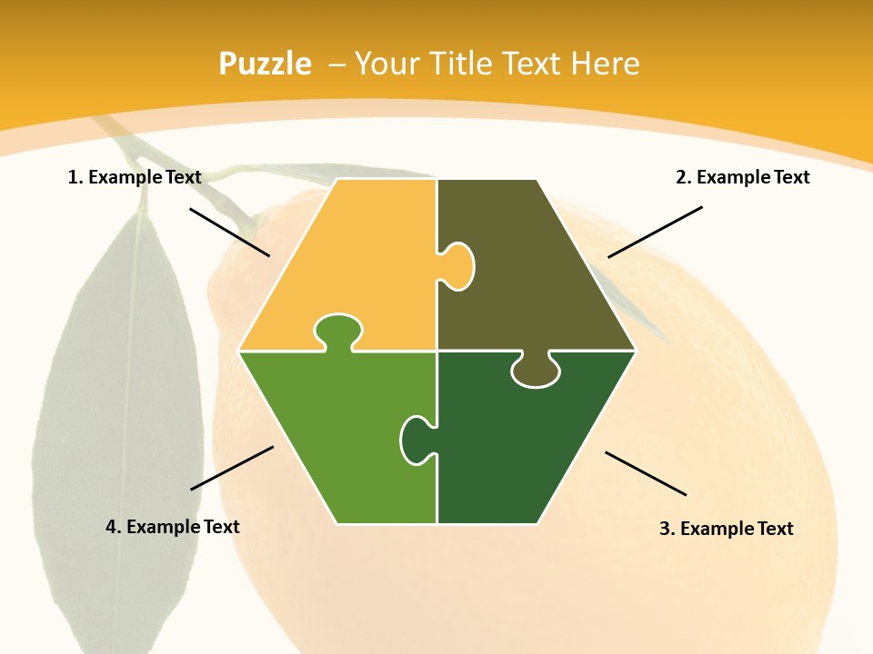 Vitamin Juicy Eat PowerPoint Template