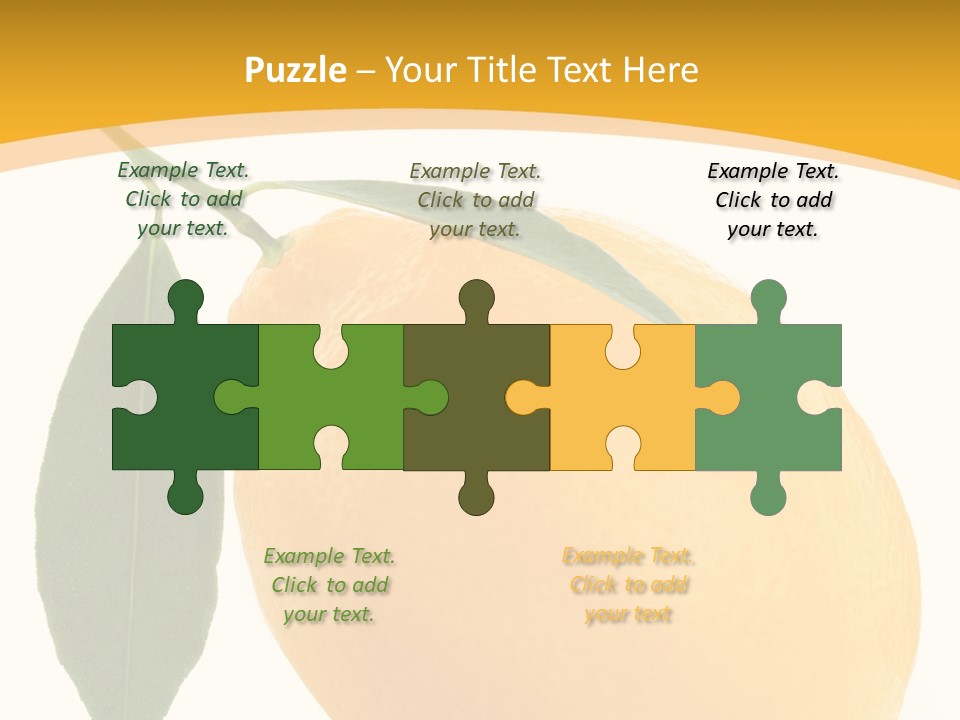 Vitamin Juicy Eat PowerPoint Template