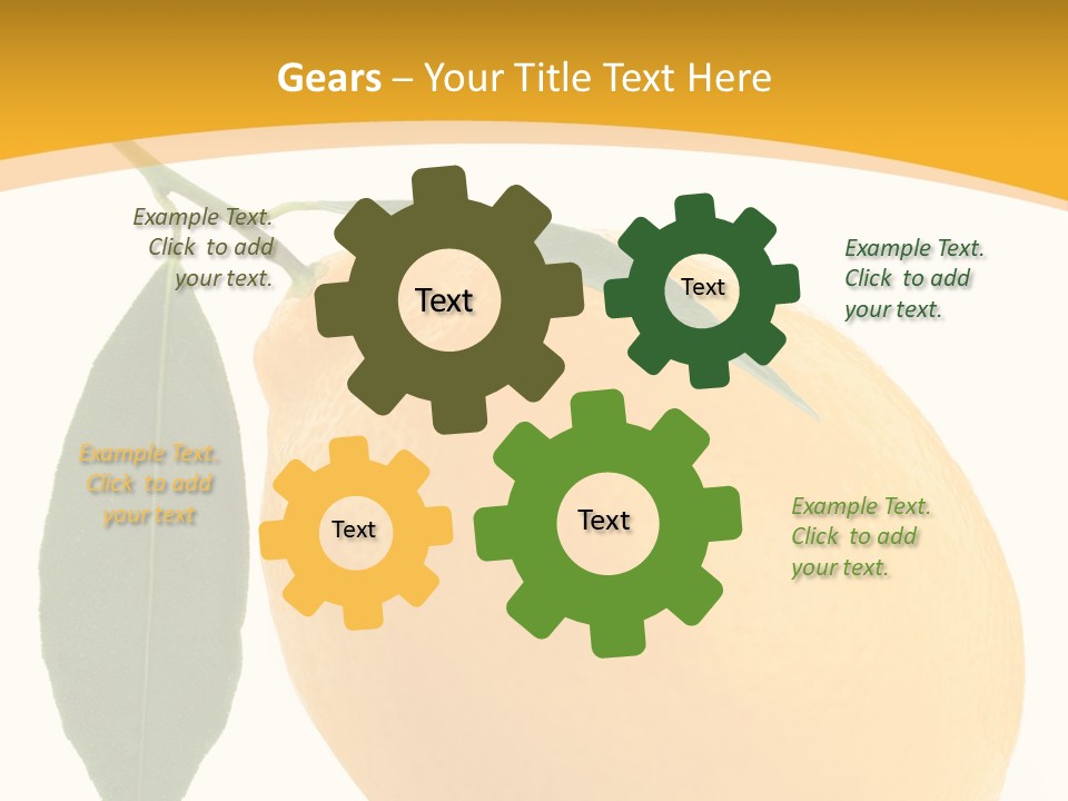 Vitamin Juicy Eat PowerPoint Template