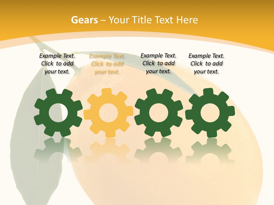 Vitamin Juicy Eat PowerPoint Template