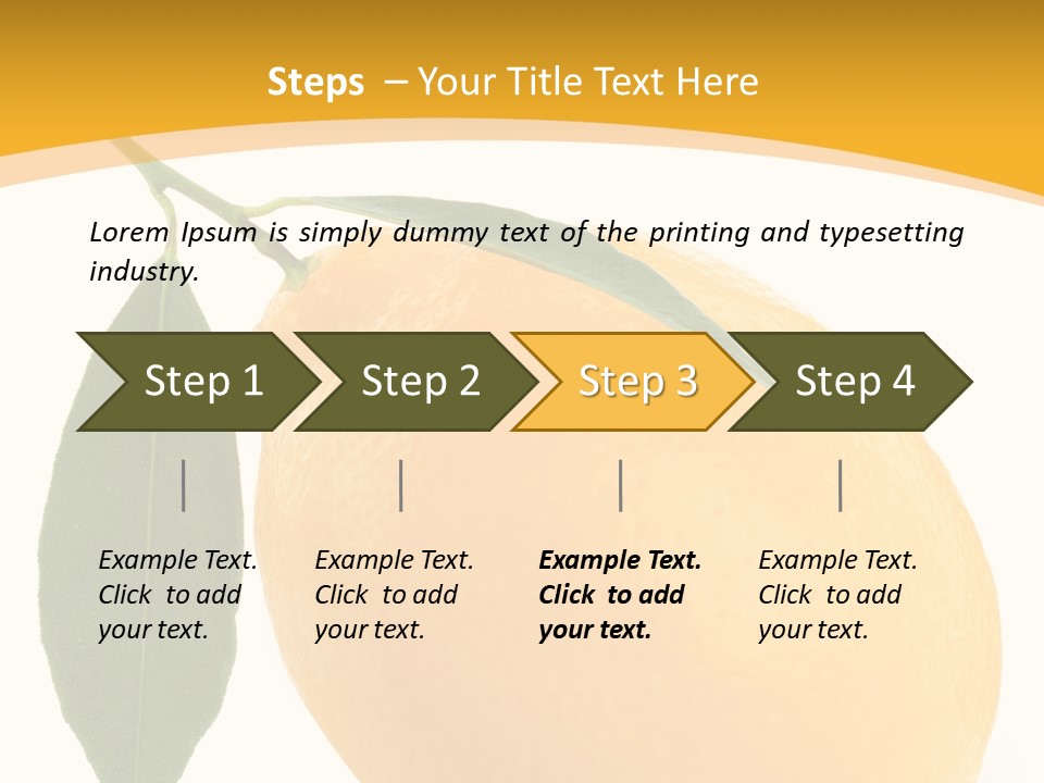 Vitamin Juicy Eat PowerPoint Template