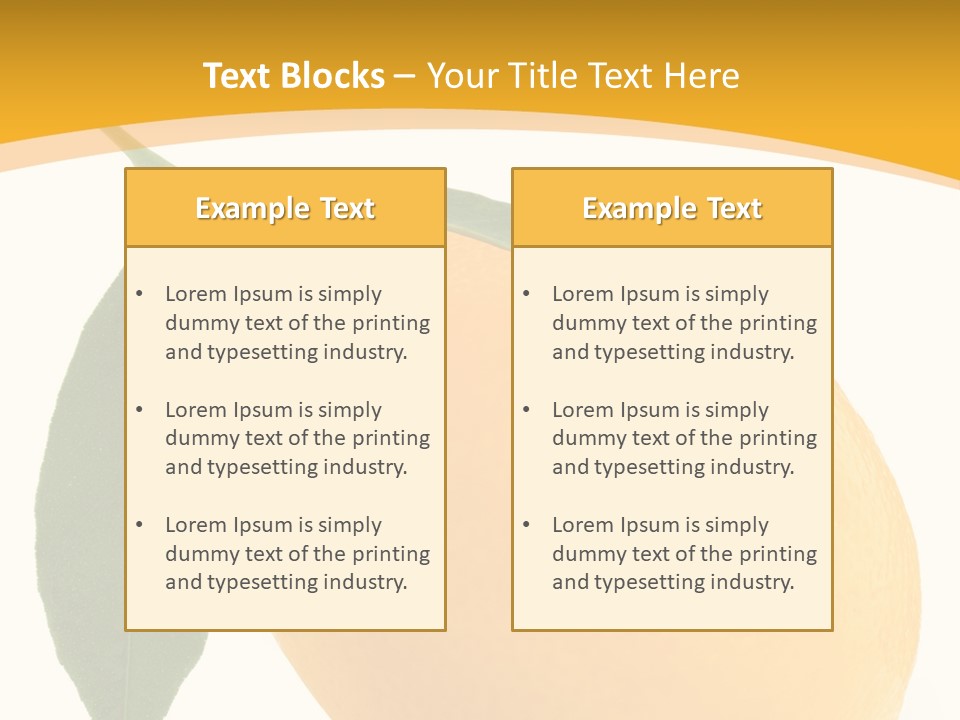 Vitamin Juicy Eat PowerPoint Template