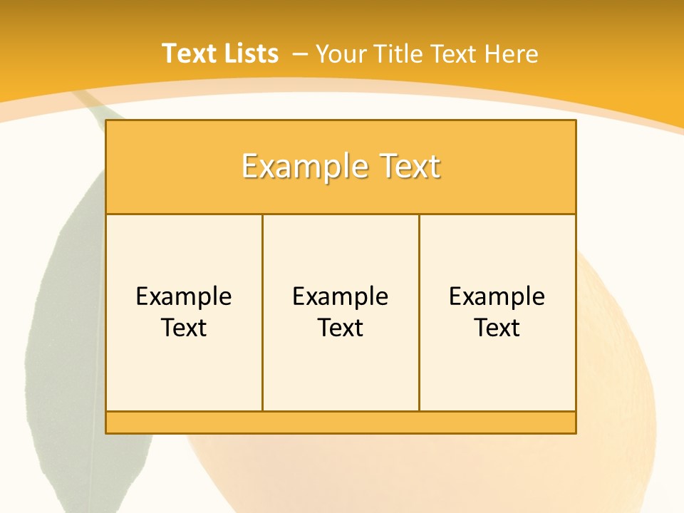 Vitamin Juicy Eat PowerPoint Template