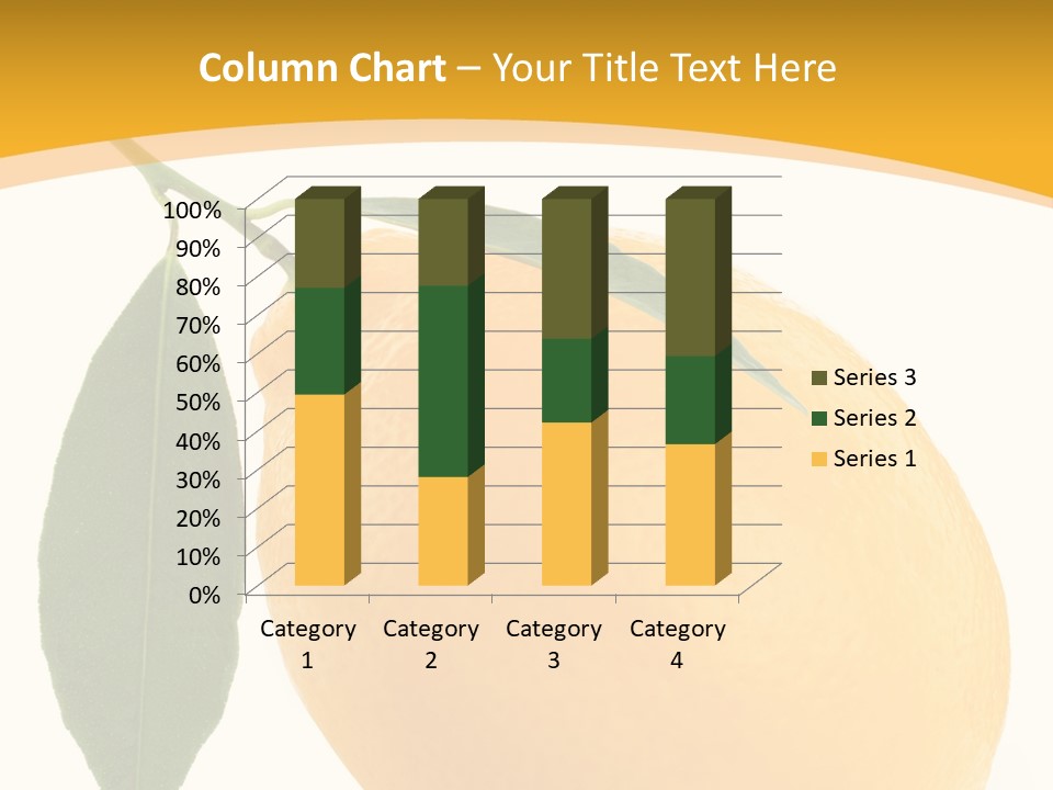 Vitamin Juicy Eat PowerPoint Template