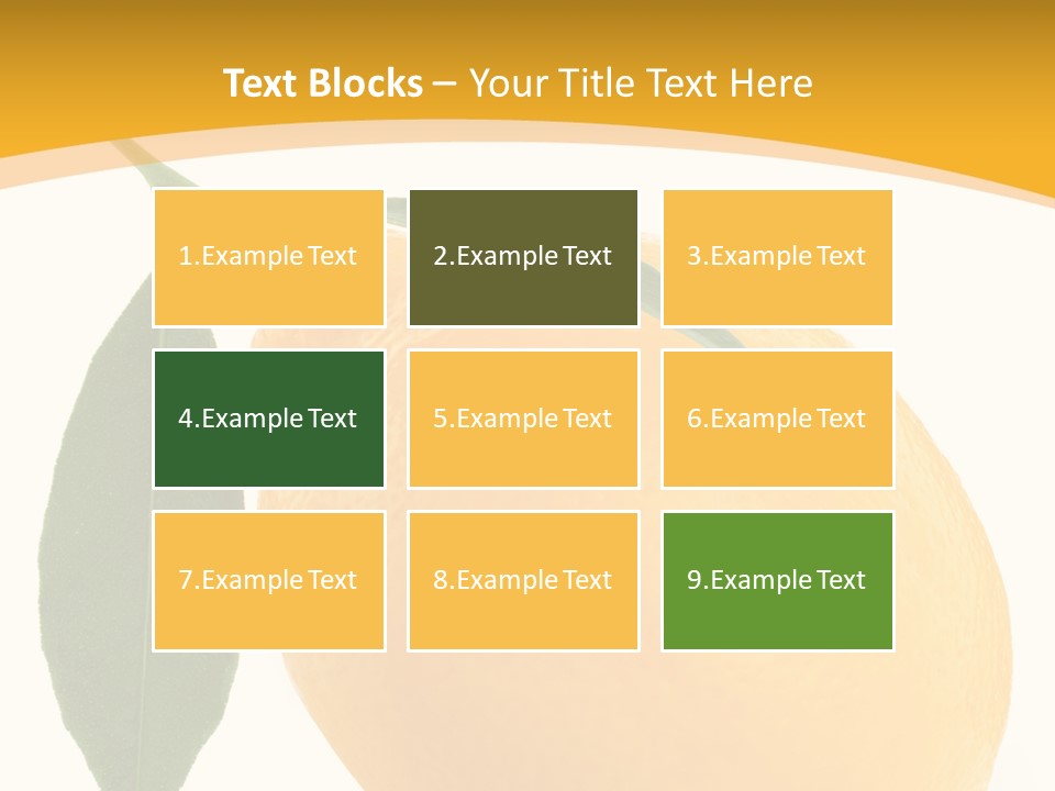 Vitamin Juicy Eat PowerPoint Template