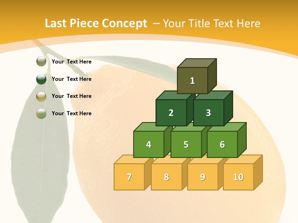 Vitamin Juicy Eat PowerPoint Template