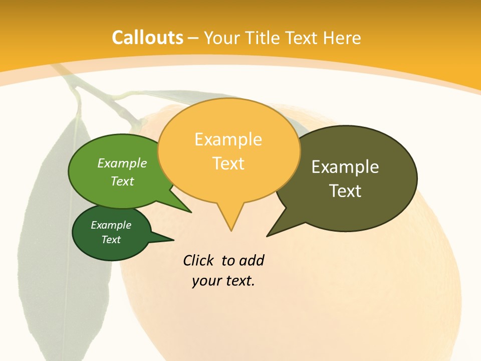 Vitamin Juicy Eat PowerPoint Template