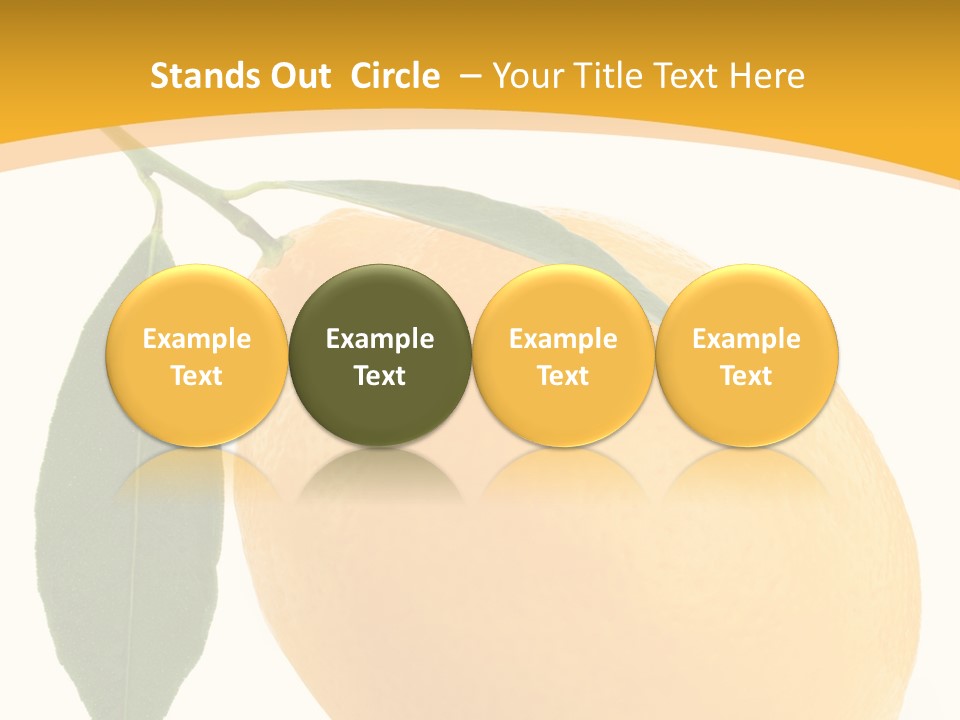 Vitamin Juicy Eat PowerPoint Template