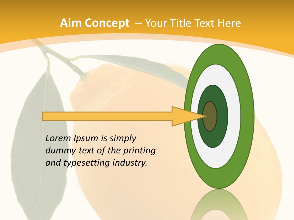 Vitamin Juicy Eat PowerPoint Template