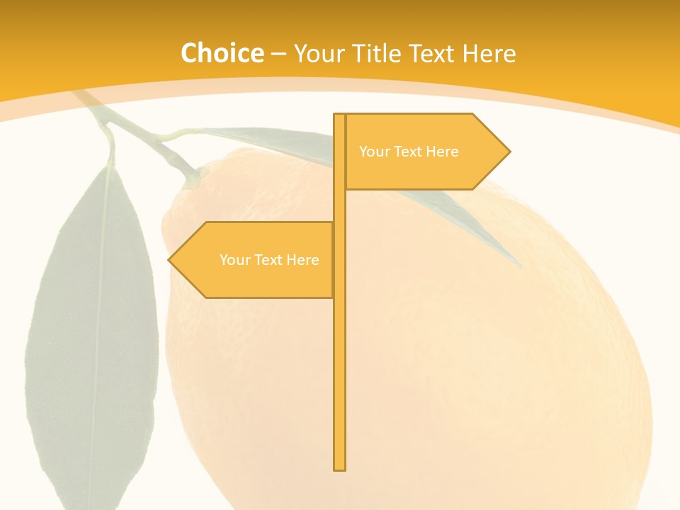 Vitamin Juicy Eat PowerPoint Template